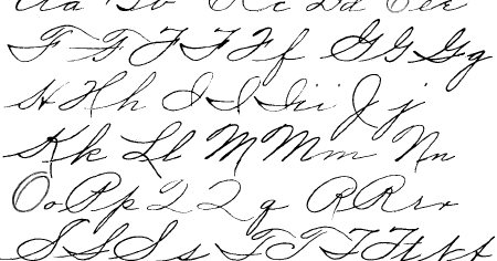 The Ancestry Insider: Indexing Tips: Cursive Writing